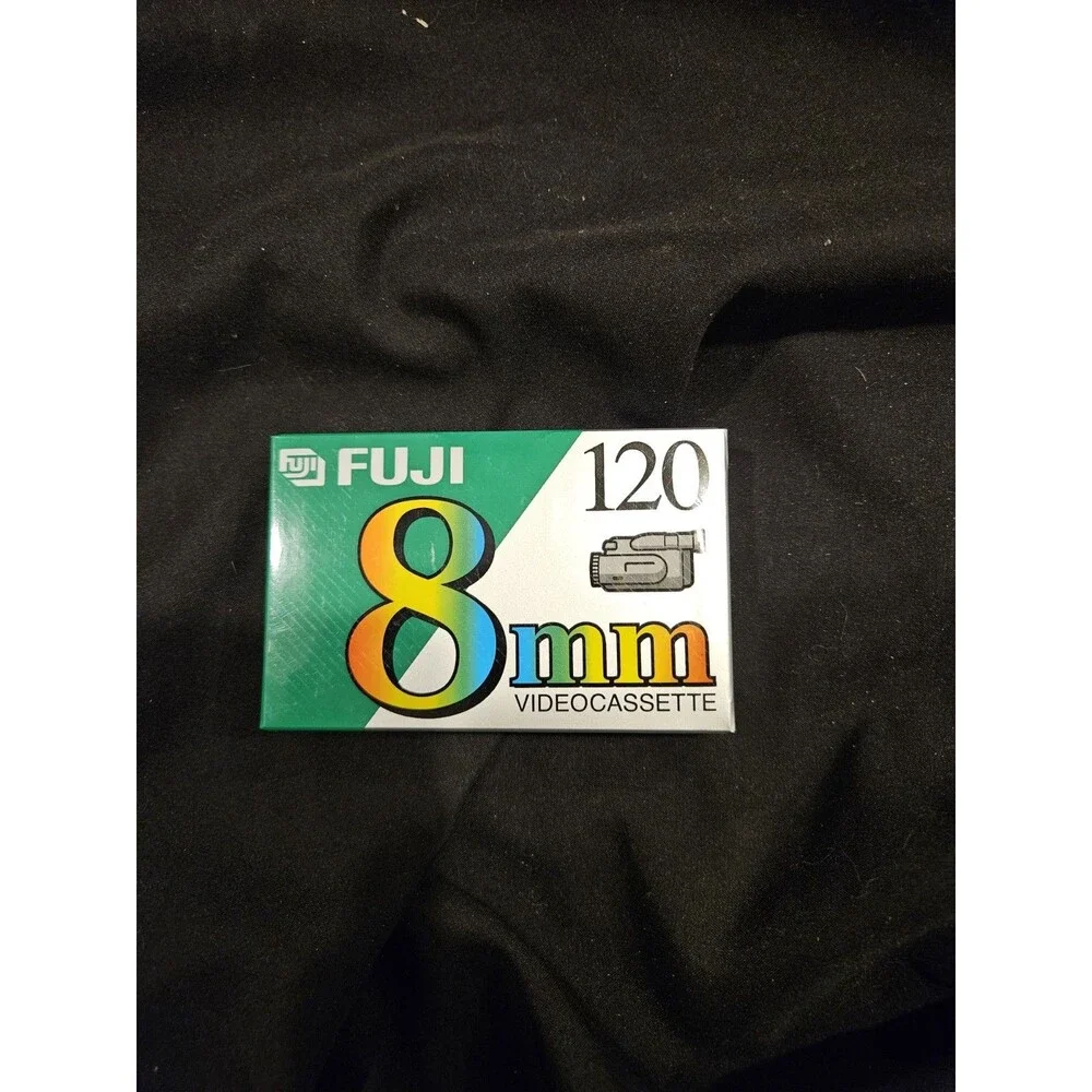 Fuji 8MM Video High Quality Video Cassette Tape 120 Min New Sealed